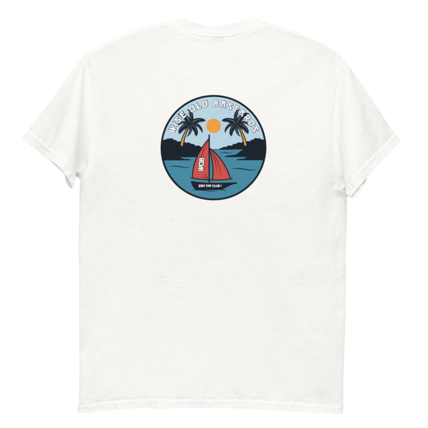WOB tee checked Sail boat
