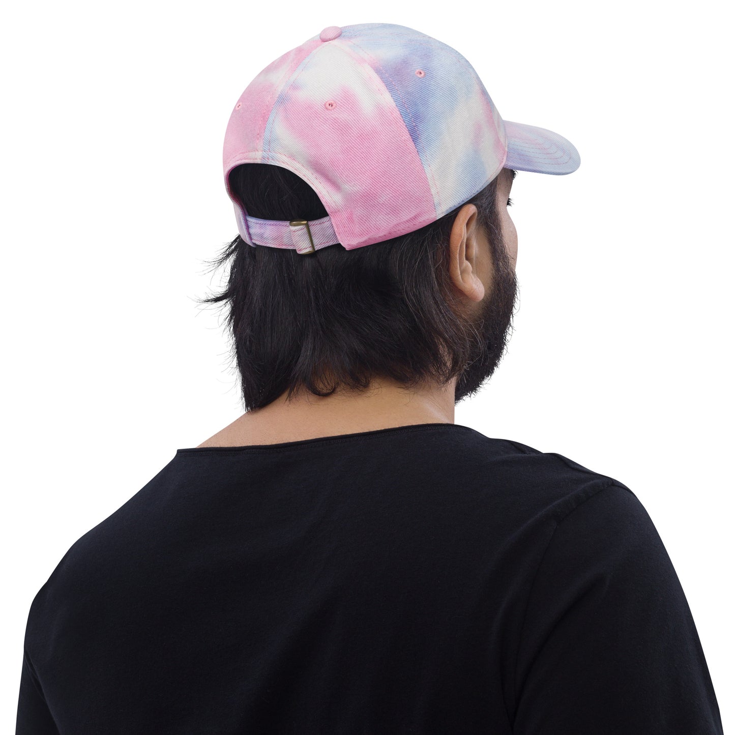 WOB checked Tie dye hat