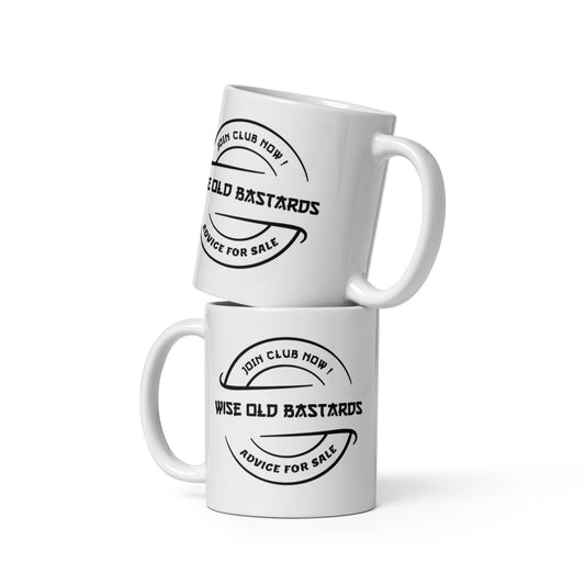 WOB White mug